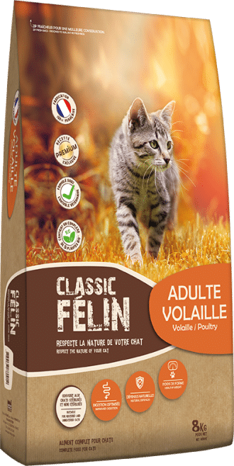 CLASSIC FELIN - ADULTE VOLAILLE
